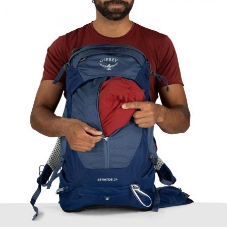 Рюкзак чоловічий Osprey Stratos 24L (10007527) nirvana blue
