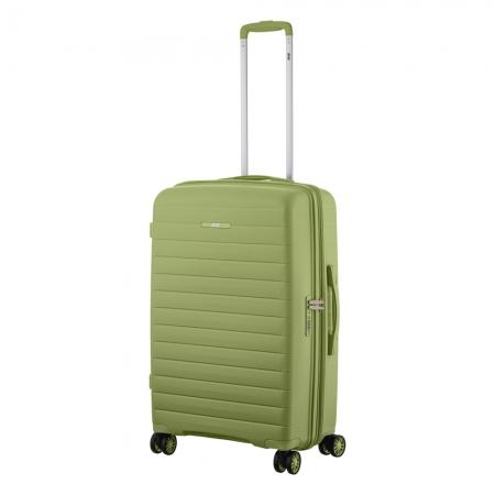 Валіза на колесах 2E Aero 63+15л (2E-SPP-AERO-M-MG) olive-green