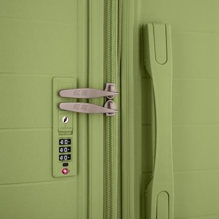 Валіза на колесах 2E Aero 63+15л (2E-SPP-AERO-M-MG) olive-green