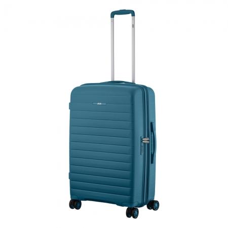 Валіза на колесах 2E Aero 63+15л (2E-SPP-AERO-M-TB) blue