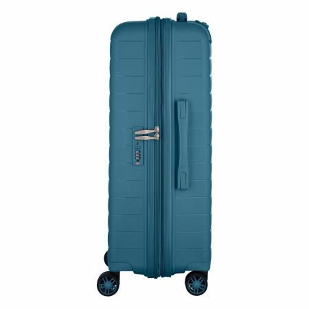 Валіза на колесах 2E Aero 63+15л (2E-SPP-AERO-M-TB) blue