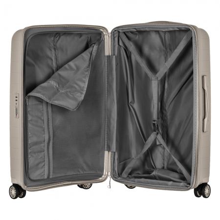 Валіза на колесах 2E Aero 63+15л (2E-SPP-AERO-M-TP) gray-brown