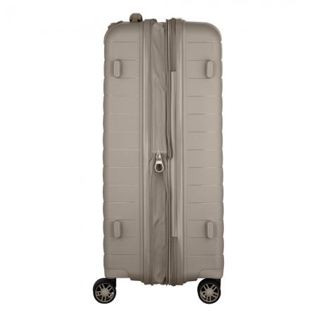 Валіза на колесах 2E Aero 63+15л (2E-SPP-AERO-M-TP) gray-brown