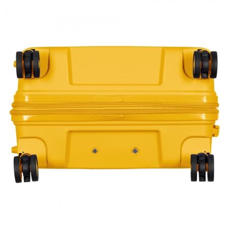 Валіза на колесах 2E Aero 63+15л (2E-SPP-AERO-M-AY) amber yellow
