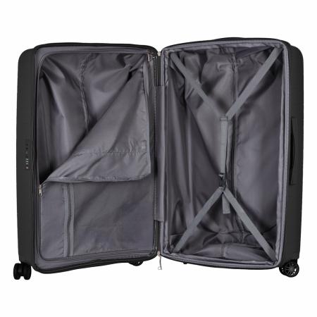 Валіза на колесах 2E Aero 99+20л (2E-SPP-AERO-L-BK) black