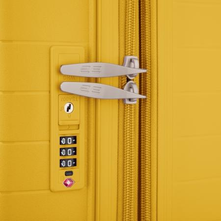 Валіза на колесах 2E Aero 35+9л (2E-SPP-AERO-S-AY) amber yellow