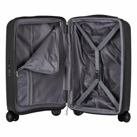 Чемодан на колесах 2E Aero 35+9л (2E-SPP-AERO-S-BK) black