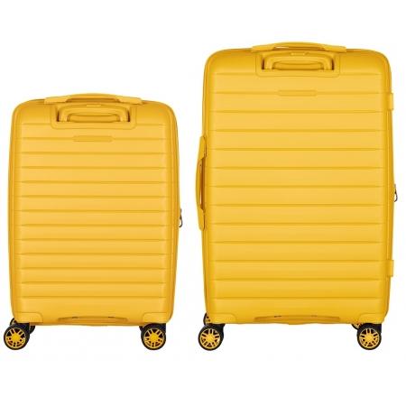 Набір валіз на колесах 2E Aero 2 в 1 (S,M) (2E-SPP-AERO-SET2-AY) amber yellow