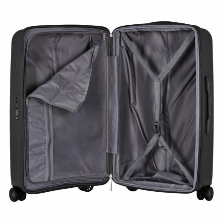 Набір валіз на колесах 2E Aero 2 в 1 (S,M) (2E-SPP-AERO-SET2-BK) black