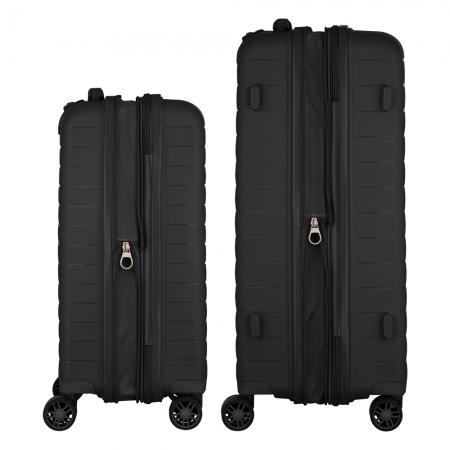 Набір валіз на колесах 2E Aero 2 в 1 (S,M) (2E-SPP-AERO-SET2-BK) black