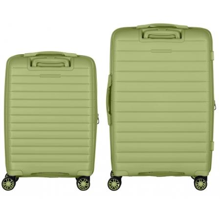 Набір валіз на колесах 2E Aero 2 в 1 (S,M) (2E-SPP-AERO-SET2-MG) olive-green