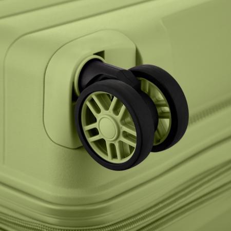 Набір валіз на колесах 2E Aero 2 в 1 (S,M) (2E-SPP-AERO-SET2-MG) olive-green