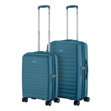 Набір валіз на колесах 2E Aero 2 в 1 (S,M) (2E-SPP-AERO-SET2-TB) blue