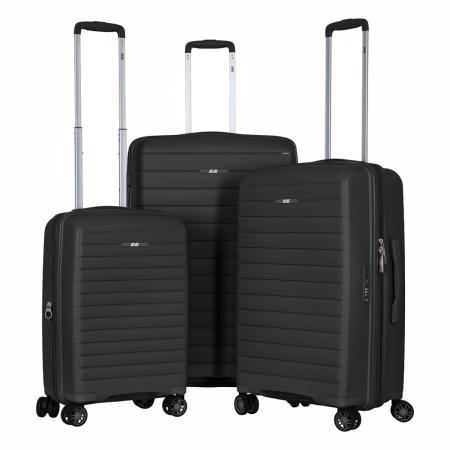 Набір валіз на колесах 2E Aero 3 в 1 (S,M,L) (2E-SPP-AERO-SET3-BK) black