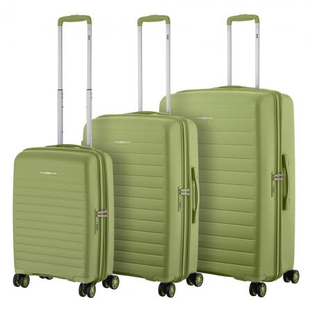 Набір валіз на колесах 2E Aero 3 в 1 (S,M,L) (2E-SPP-AERO-SET3-MG) olive-green