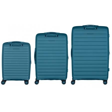 Набір валіз на колесах 2E Aero 3 в 1 (S,M,L) (2E-SPP-AERO-SET3-TB) blue