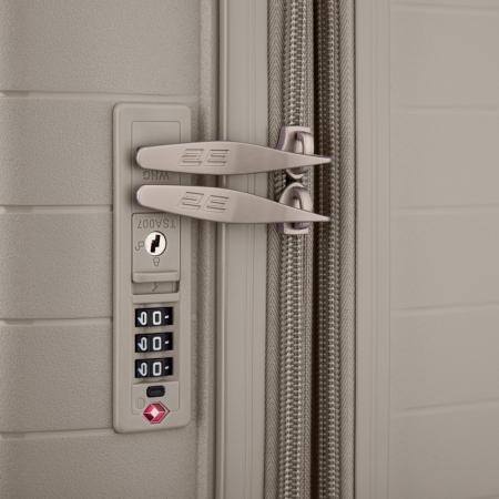 Набор чемоданов на колесах 2E Aero 3 в 1 (S,M,L) (2E-SPP-AERO-SET3-TP) gray-brown