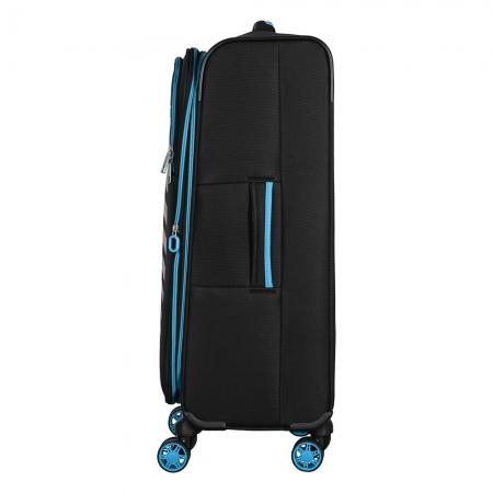 Валіза на колесах 2E Trek 64+14л (2E-SPE-TREK-M-BK) black