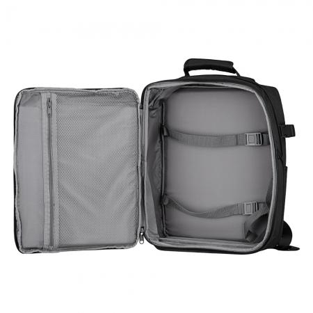 Рюкзак 2E Cabin size 17+6L (2E-BPET-CABIN-BK) black