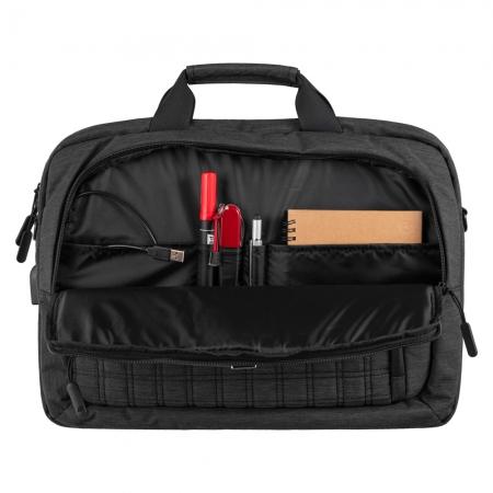 Сумка для ноутбуку 2E CrossSquares 16" (2E-CBN9198BK) black