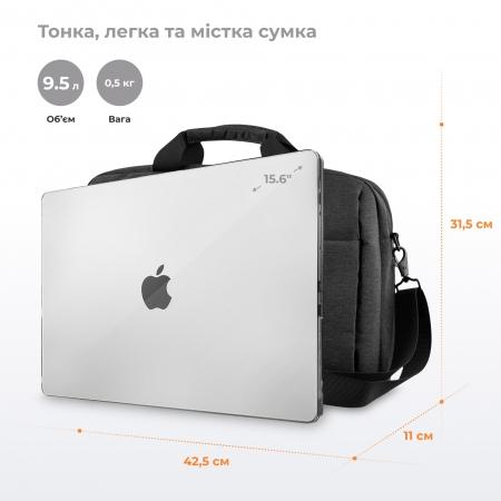 Сумка для ноутбука 2E Melange 16" (2E-CBN9265BK) black