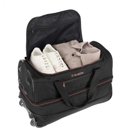 Сумка дорожная на колесах Travelite Basics 51+13L (096275-01) black