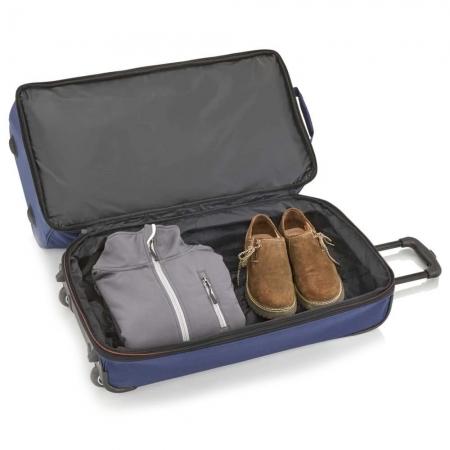 Сумка дорожня на колесах Travelite Basics 51+13L (096275-20) blue