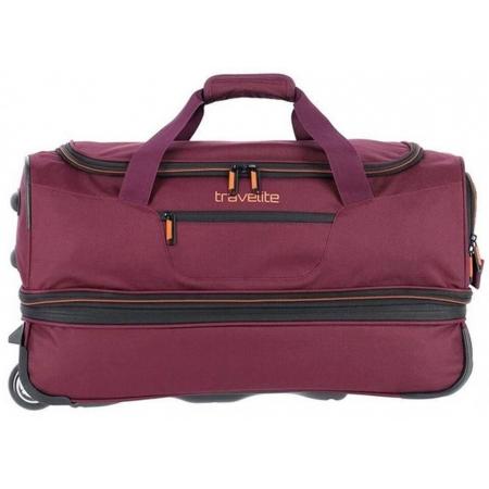 Сумка дорожня на колесах Travelite Basics 51+13L (096275-70 ) bordeaux
