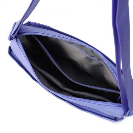 Сумка через плече із RFID захистом жіноча Hedgren Inner city 5.91L (HIC176M/891) blue jacaranda