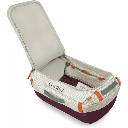 Сумка-рюкзак Osprey Transporter Duffel 65L (10007512) mystery white/moody burgundy