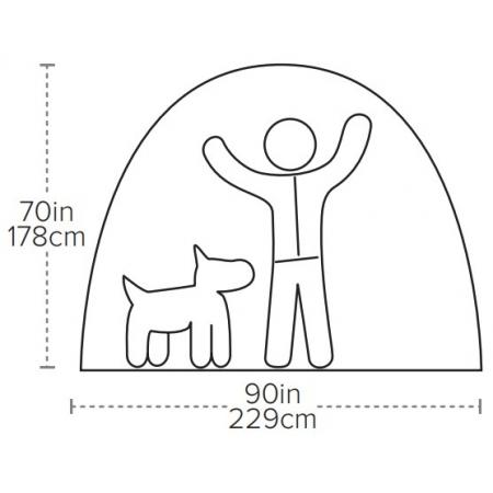 Намет Big Agnes Big House 4 (TBH425) chinois green/prairie sand