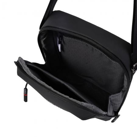 Сумка через плече із RFID захистом Hedgren Commute Eco 3.98L (HCOM09/003) black eco