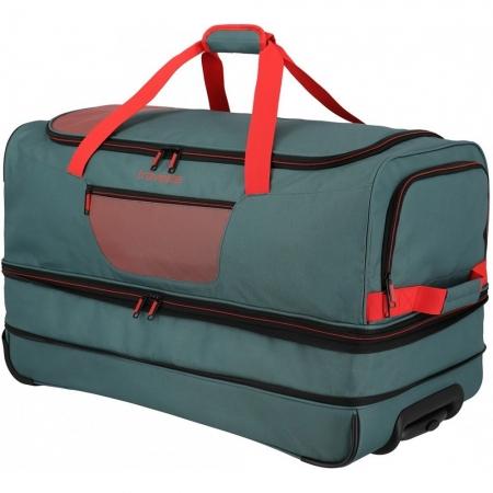 Сумка дорожня на колесах Travelite Basics 98+21L (9000276-82) green-orange