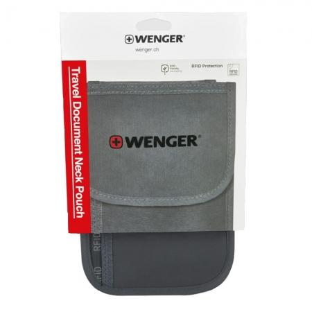 Сумочка для документів із RFID захистом Wenger Travel Accessories (611878) grey