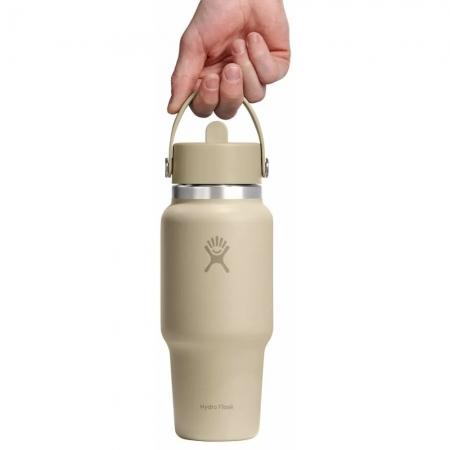 Термопляшка Hydro Flask Wide Flex Straw Travel Bottle 0.7L (W24FS042) oat