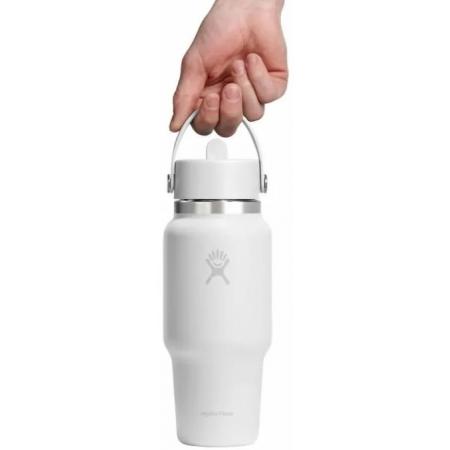 Термопляшка Hydro Flask Wide Flex Straw Travel Bottle 0.7L (W24FS110) white
