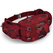 Сумка велосипедна на пояс Osprey Savu 5L (10003212) claret red