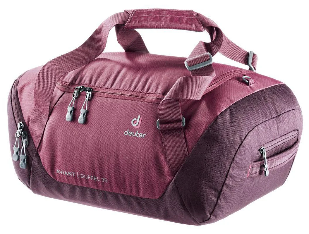 Сумка-рюкзак дорожня Deuter Aviant Duffel Pro 40L (3521020 5543) maron-aubergine