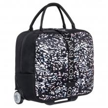 Сумка дорожня на колесах жіноча Roxy Geometric Storage 27L (ERJBL03204) anthracite-pattern2