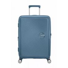 Валіза на колесах American Tourister Soundbox 71.5+9.5L (32G*51002) blue