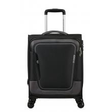 Валіза на колесах American Tourister Pulsonic 40.5+3L (MD6*09001) asphalt black