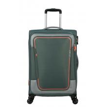 Валіза на колесах American Tourister Pulsonic 64+10L (MD6*04002) dark forest