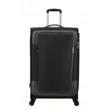 Валіза на колесах American Tourister Pulsonic 113+9L (MD6*09003) asphalt black