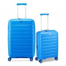 Набір валіз на колесах Roncato B-Flying Set 2 в 1 (S,M) (41818058) sky blue