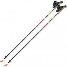 Палиці для скандинавської ходьби Gabel FX-75 Snake Carbon Dual Spike (700935101) black/yellow
