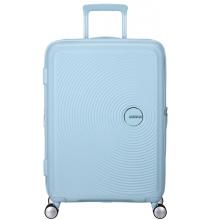 Валіза на колесах American Tourister Soundbox 71.5+9.5L (32G*22002) pastel blue
