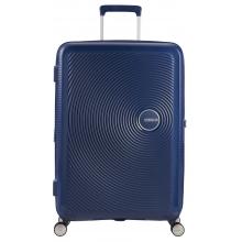 Валіза на колесах American Tourister Soundbox 71.5+9.5L (32G*41002) midnight navy