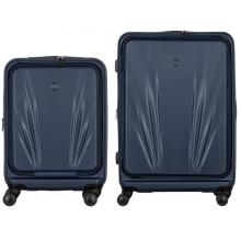 Набір валіз на колесах Wenger Amplix Hardside 2 в 1 (S,L) (653571) dark blue