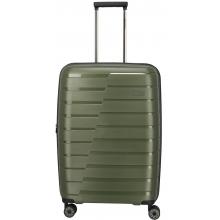 Валіза на колесах Travelite Air Base 71+11L (075348-86) olive