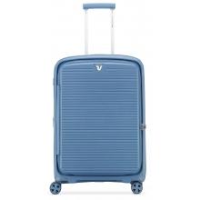 Валіза на колесах Roncato Arcade DLX 83+13L (41841233) espandibile blu avio